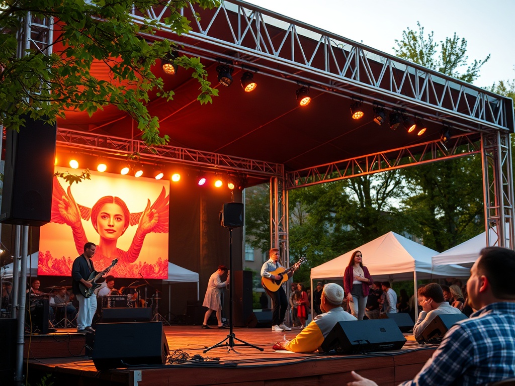 Śmieszne maski karnawalowe i konfetti podczas obchodów Prima Aprilis w Żyrardowie