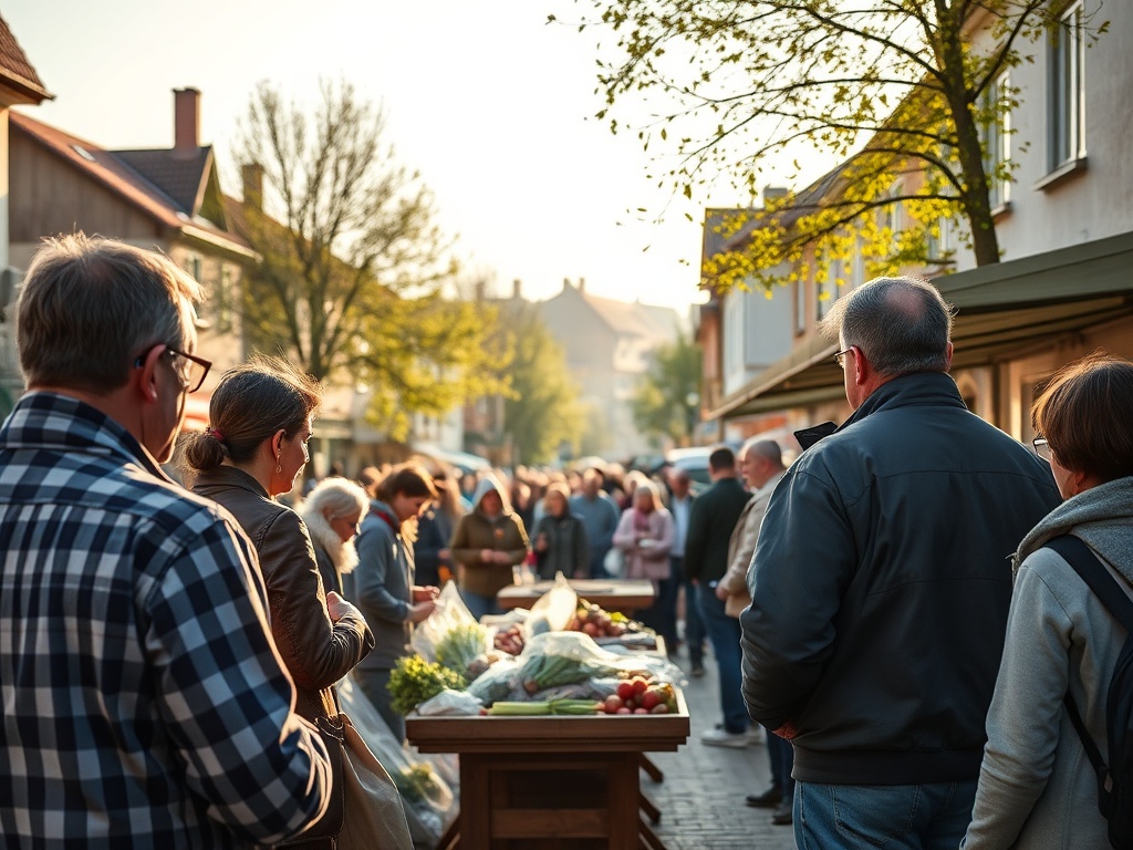 Symboliczna grafika przedstawiająca Ziemię otoczoną przez zielone liście i ręce ludzi dbających o planetę, z napisem Dzień Ziemi Żyrardów