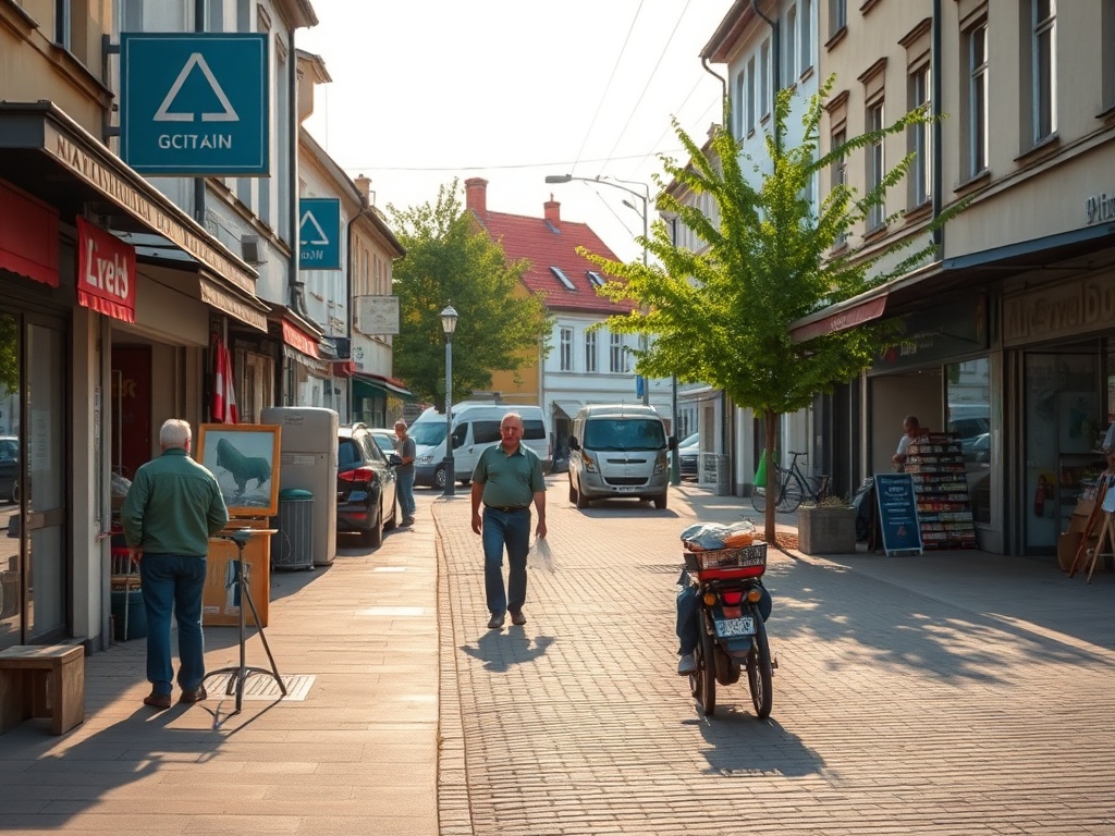 Ilustracja symbolizująca zbliżający się termin składania zeznań podatkowych PIT, z akcentem na miasto Żyrardów.